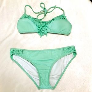 Green Gianni Bini Bikini NWT